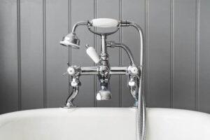 Bathtub faucet and shower head